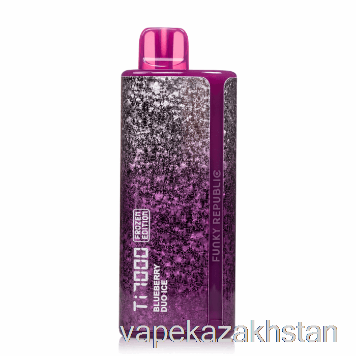 Vape Kazakhstan Funky Lands Ti7000 Disposable Blueberry Duo Ice
